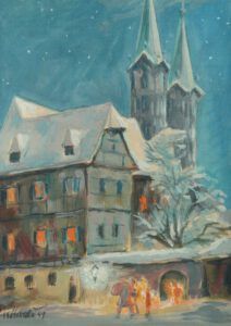 Motiv 11 Karl Gottwald Weihnachtsnacht