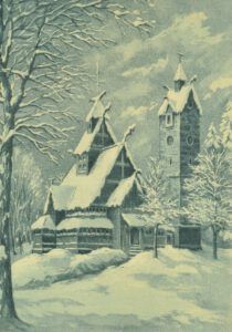 Motiv 12 M. Teichmann Kirche Wang (ausverkauft)