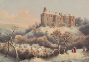 Motiv 14 August C. Haun Schloss Johannesberg
