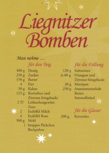 Motiv 16 Backrezept Liegnitzer Bombe