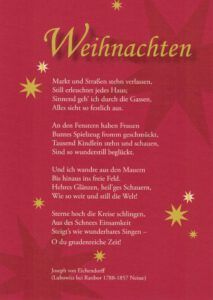 Motiv 18 Gedicht Markt und Straßen