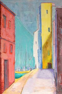 Gerda Stryi: Hafenbild Procida,©Schmelz Fotodesign