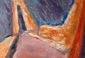 Gerda Stryi: Straße nach Vernazza, ©Schmelz Fotodesign