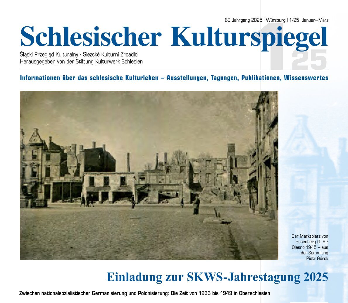 Kulturspiegel Q1 2025