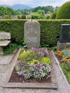 Grabstätte von Gabriele Münter Grabstätte von Gabriele Münter