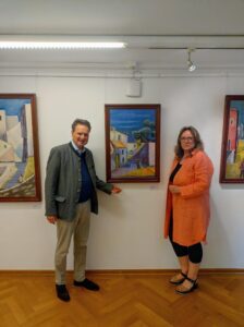 HdO-Leiter Dr. Andreas Otto Weber, Kuratorin Viola Plump HdO-Leiter Dr. Andreas Otto Weber, Kuratorin Viola Plump