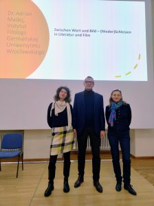 Lisa Haberkern (SKWS), Dr. Adrian Madej (Universität Breslau/Wrocław), Dr. Renata Skowrońska (Polnische Historische Mission Würzburg)